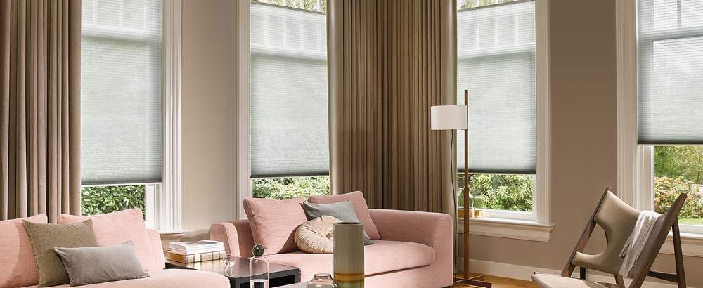 Duette® Shades - Living Living Room