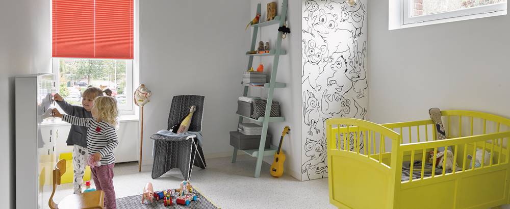 Plisse Shades - Nursery