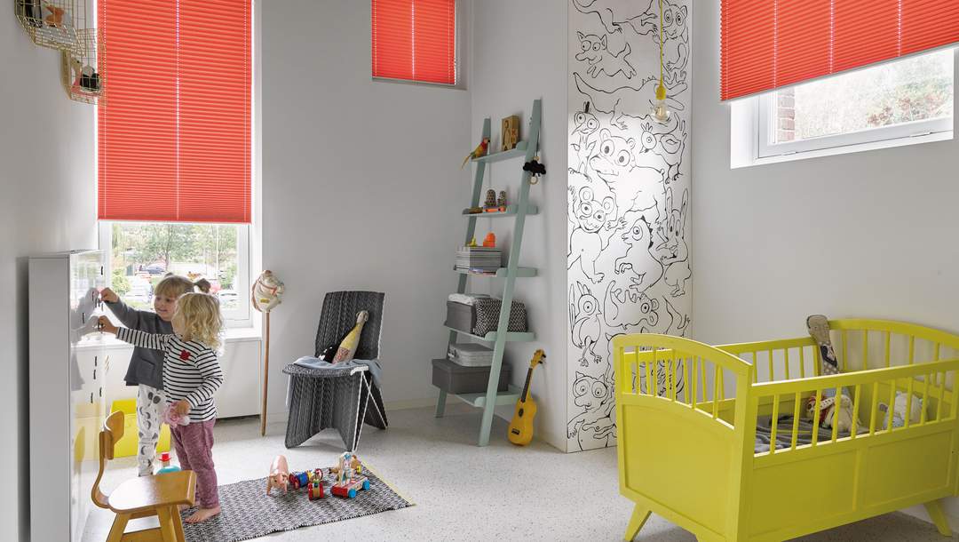 Plisse Shades - Nursery