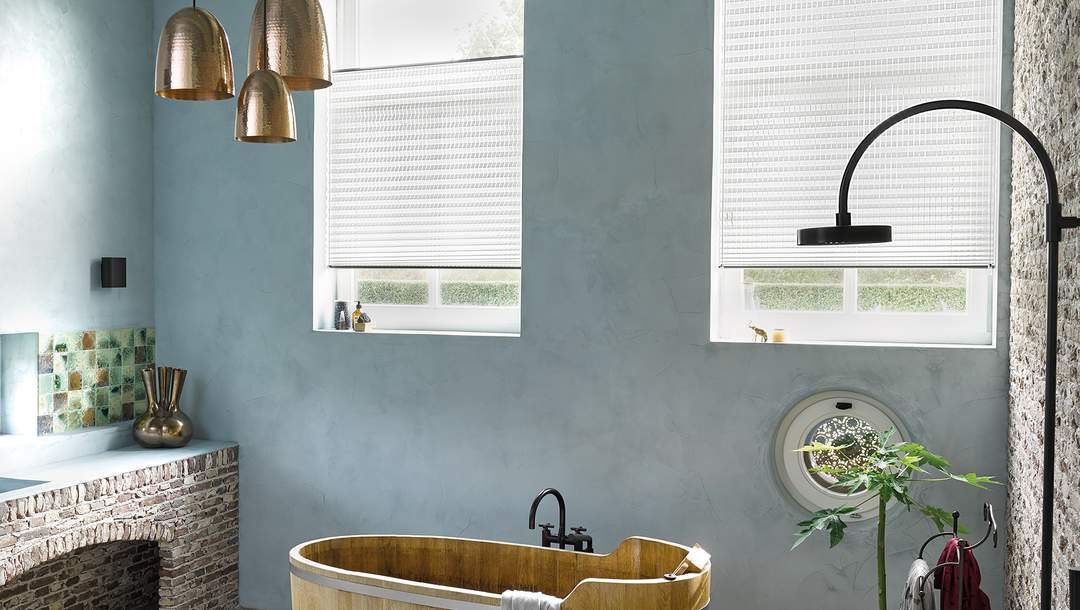 Luxaflex® Plisse Shades - Bathrooms