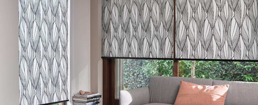 Patterned Roller Blinds