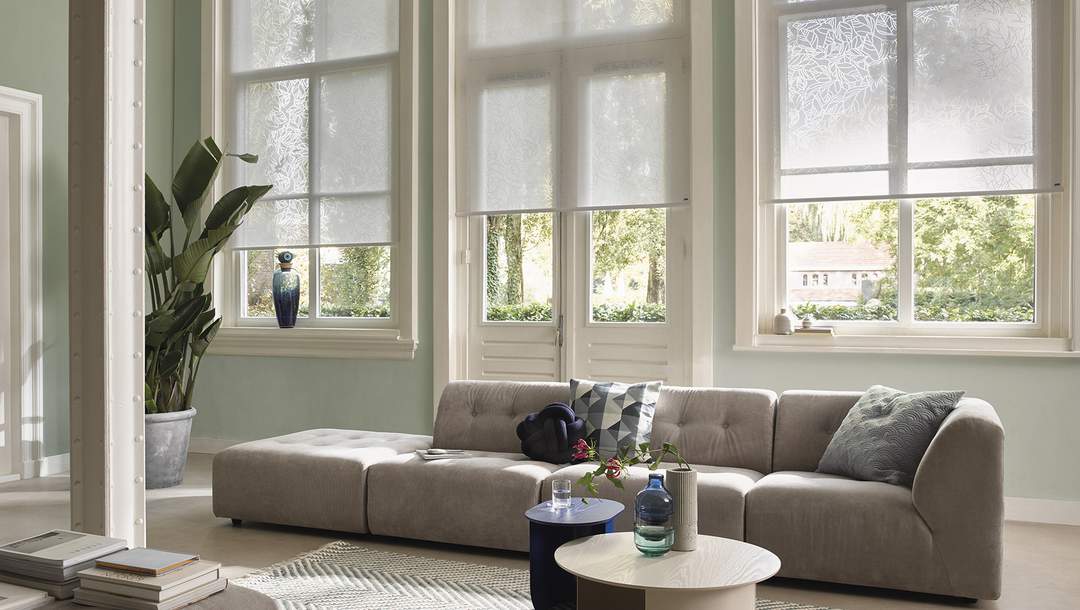 Luxaflex Designer Roller Blinds - Living Room