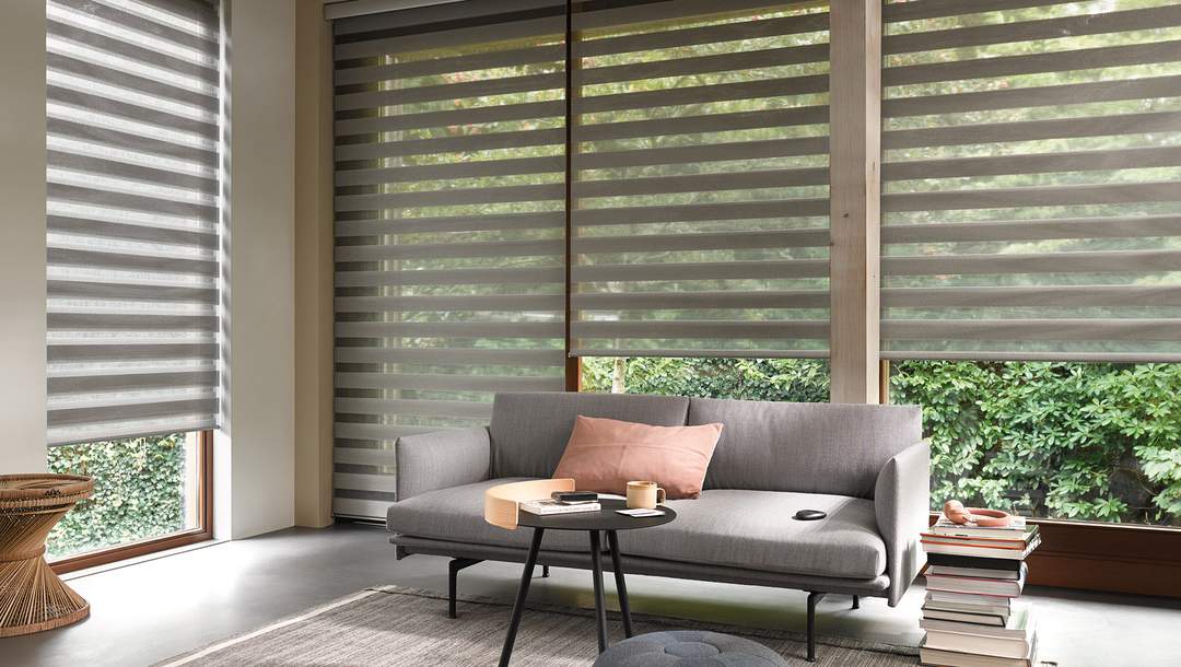 Twist Roller Blinds - Living Room