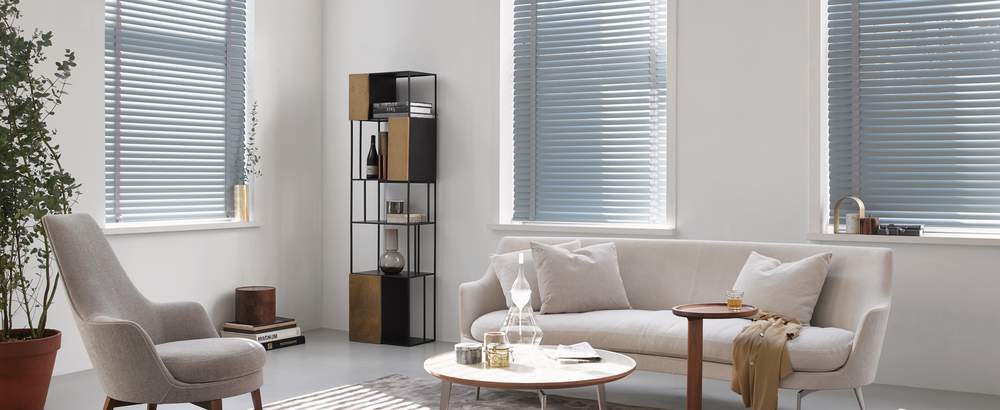 Pastel Blue Venetians