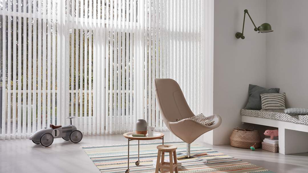Luxaflex Vertical Blinds - Living Room