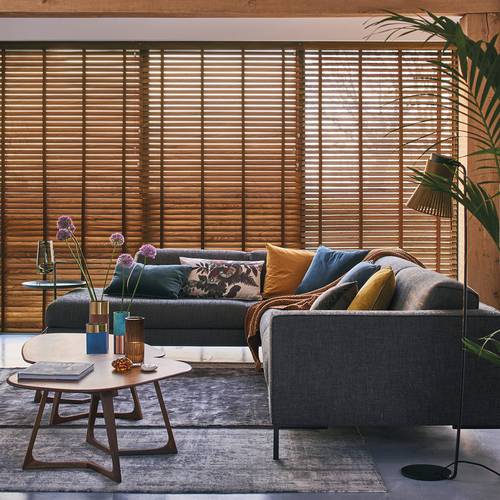 Luxaflex wood blinds