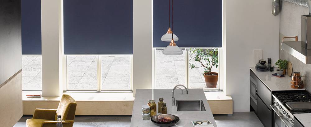 Blue Roller Blinds